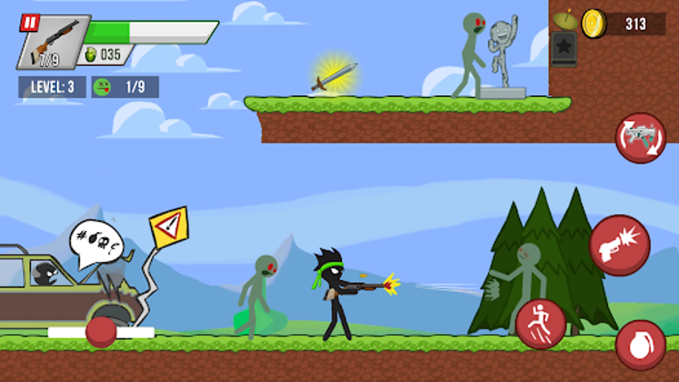 Stick vs Zombies screenshot