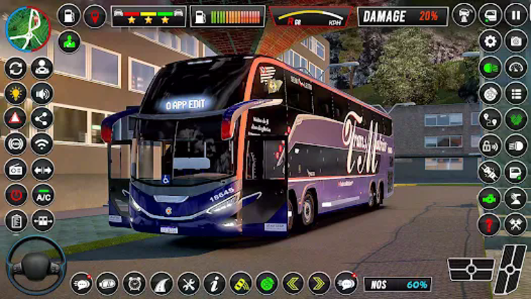 Bus Driving Coach Bus Sim 3D screenshot