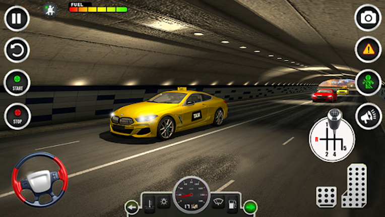 US City Driving Taxi Car Games screenshot