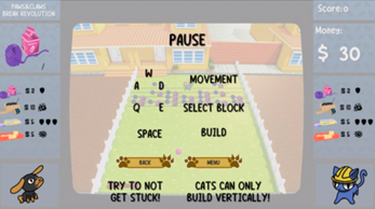 Paw&Claws Break Revolution screenshot