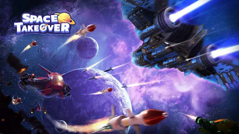 Space Takeover: Over Galaxy Image