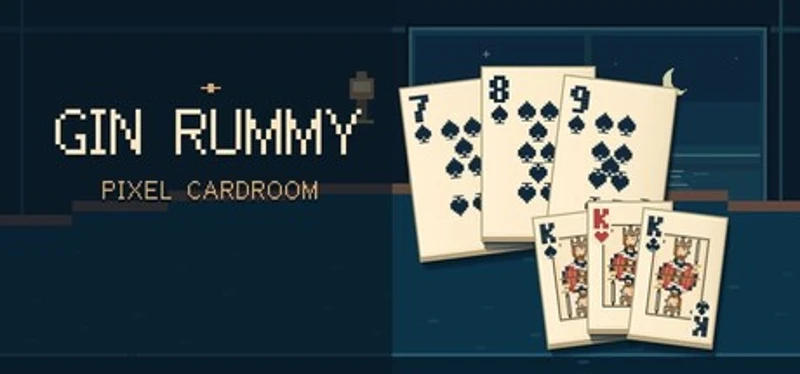 Gin Rummy: Pixel Cardroom Image
