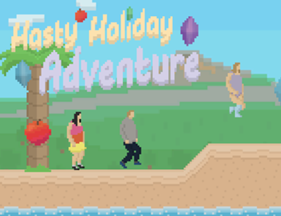 Hasty Holiday Adventure Game Cover