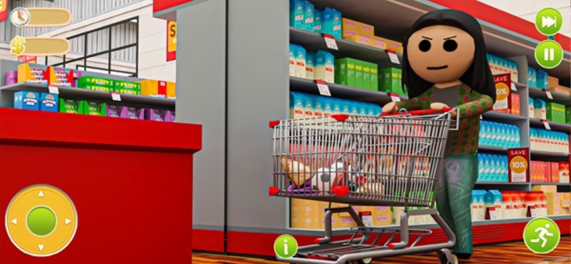 Hypermarket Shopping Mall Girl screenshot