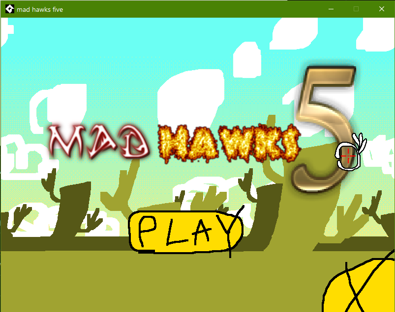 Games like MAD HAWKS FIVE (scary go away)