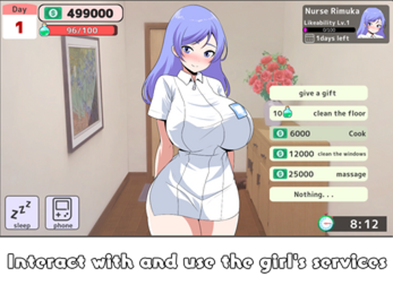 Maid rental service screenshot