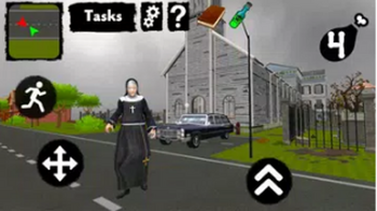 Neighbor Nun. Scary Escape 3D Image