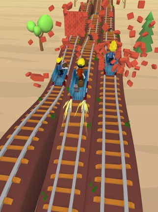 Rail Wars 3D screenshot