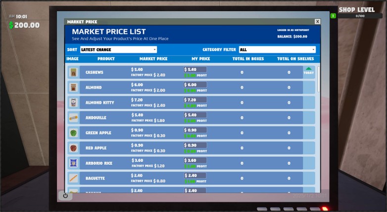 Shop Life Simulator screenshot