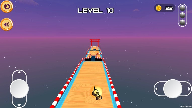 Sky Ball Rolling 3D screenshot