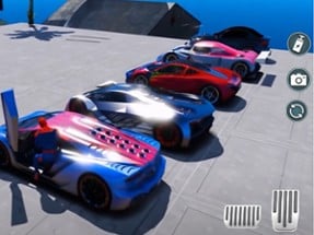 Superhero Car: Mega Ramp Games Image