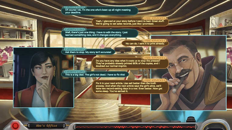 The Reluctant Redemption of Verity Lux screenshot