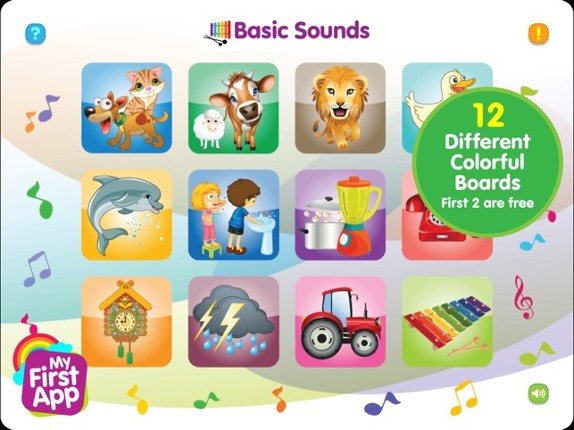 Basic Sounds - for toddlers Image