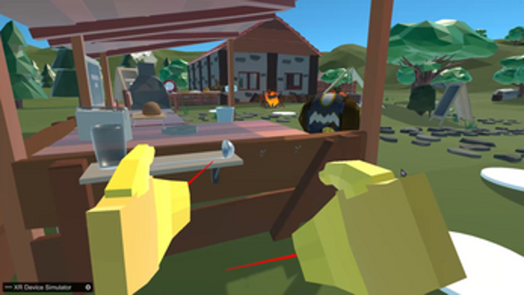 Campsite Cooking Simulation Image