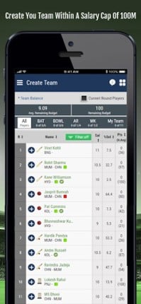 CricBattle Fantasy Sports screenshot