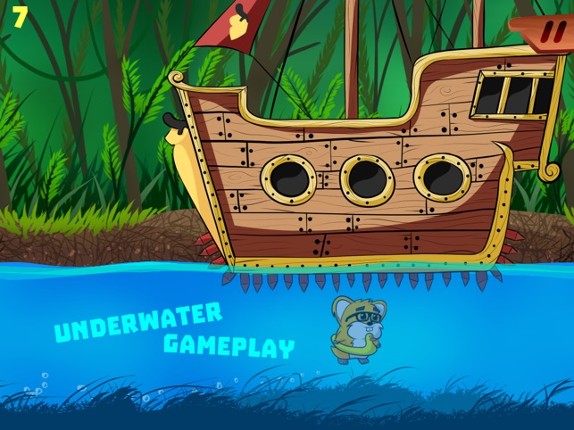 Floaty Hamster: Hard Endless Platformer Game FREE screenshot