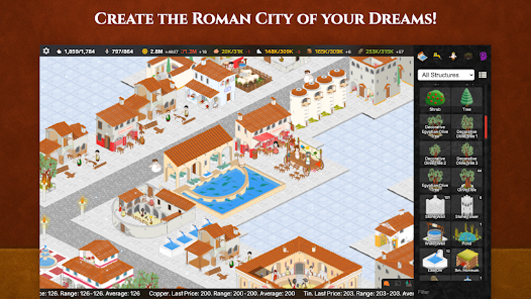 Antiquitas Roman City Builder screenshot