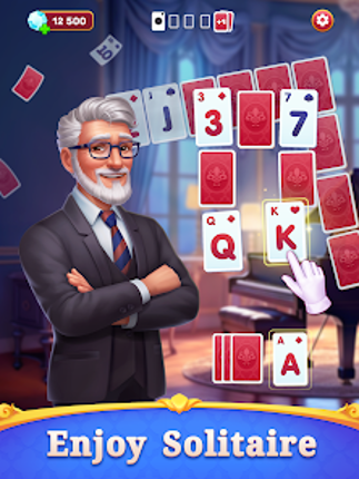Solitaire Card & Luxury Design screenshot