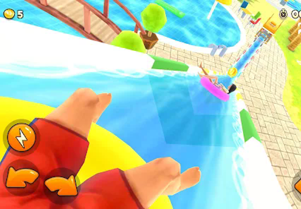 Uphill Rush Water Park Racing screenshot