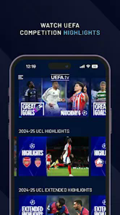 UEFA.tv screenshot