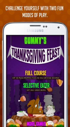 Gummy's Thanksgiving Feast screenshot