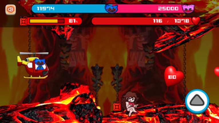 Huggy Wuggy by Helicopter screenshot