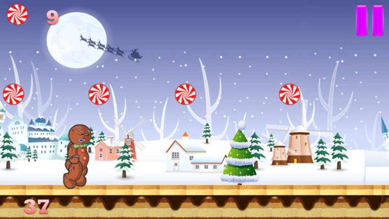 Ginger-Bread Man Run-ning : Candy and Cookie House Edition screenshot