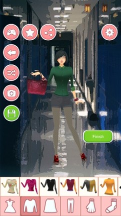 High School Dress Up - Fashion Makeover Salon screenshot