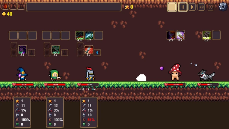 Idle Pixel Battle screenshot
