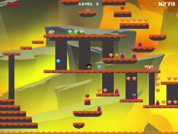 Lava Rolling Kid screenshot
