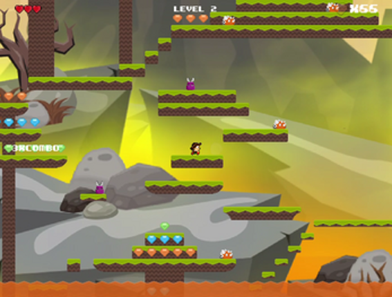 Lava Rolling Kid screenshot