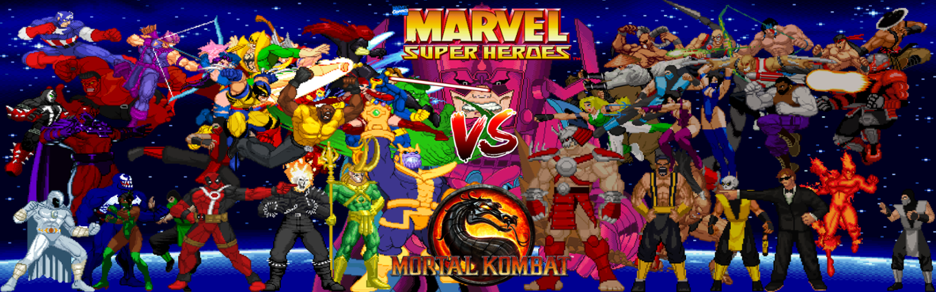 Games like Marvel Super Heroes VS. Mortal Kombat