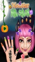 Monster Nail Salon - Halloween Girls Nail Art Image