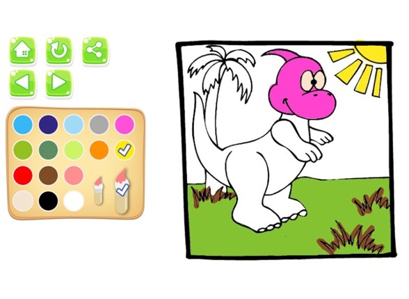 My Dino Coloring Book For Kids And Toddler Game screenshot