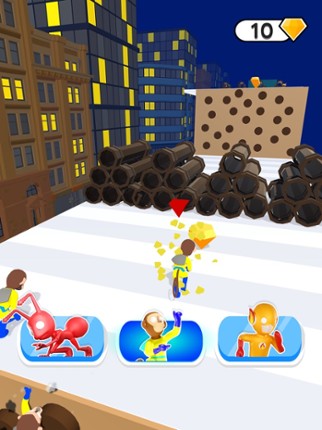 Super Hero Run 3D screenshot
