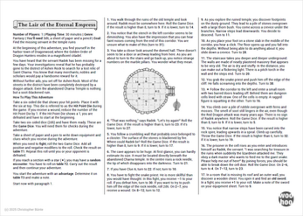 The Lair of the Eternal Empress Image