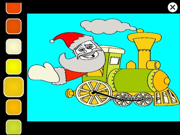 Train Drawing Coloring Book screenshot