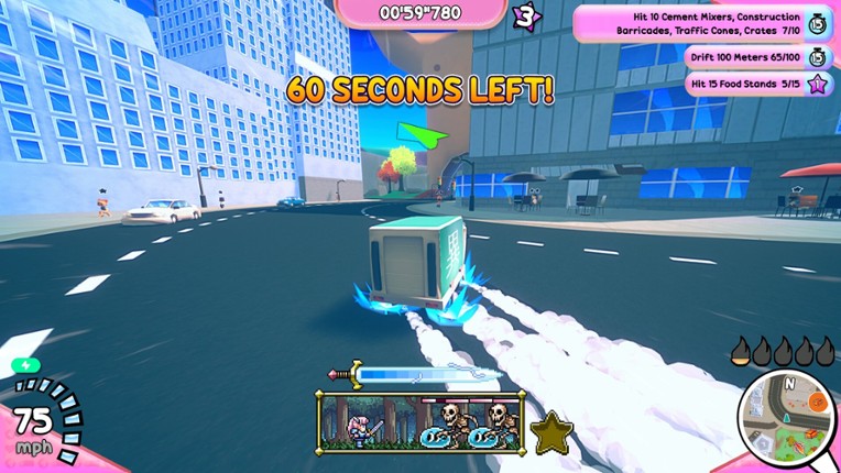 Truck-kun is Supporting Me from Another World?! screenshot