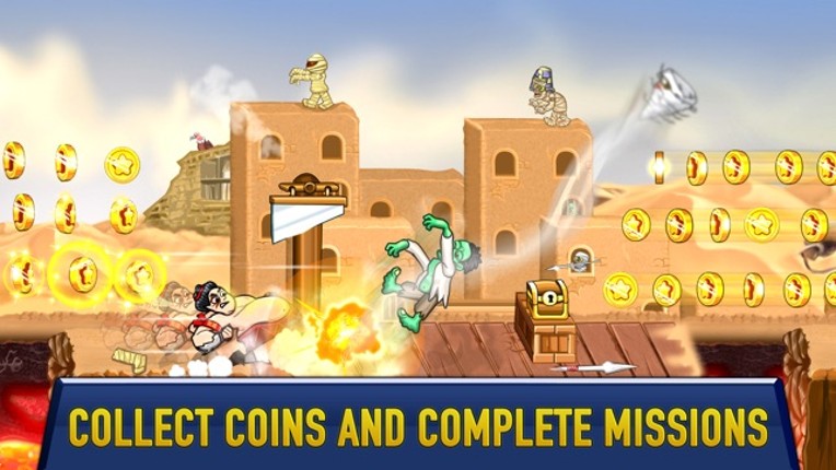Action Heroes - Running Game Image
