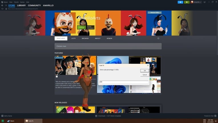 AmaView: Desktop GIFs screenshot