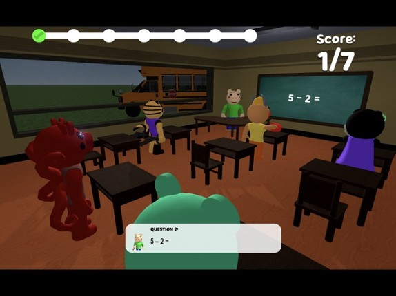 Balddy Piggy Monster School screenshot