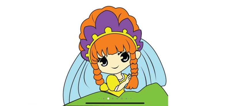 Coloring book Princess Heroes Image