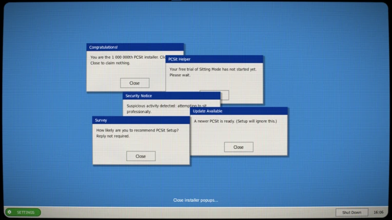 Computer Sitting Simulator screenshot