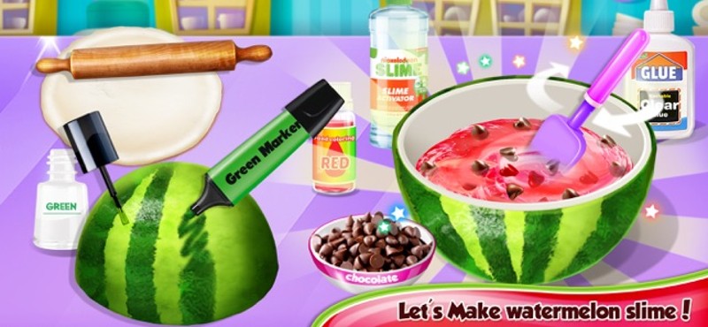 Creative Watermelon Slime Fun screenshot