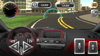 Driving 3D Sport Car in City Image