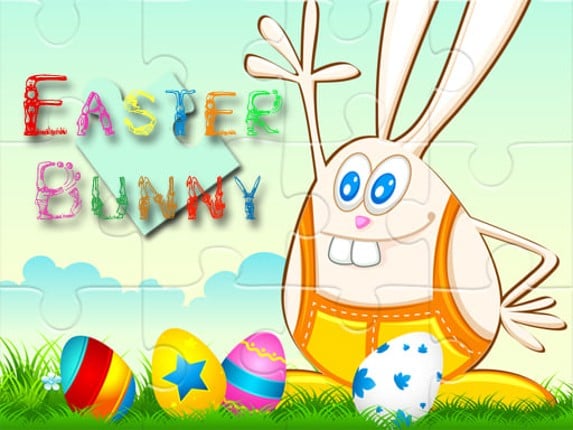 Easter Bunny Puzzle Game Cover