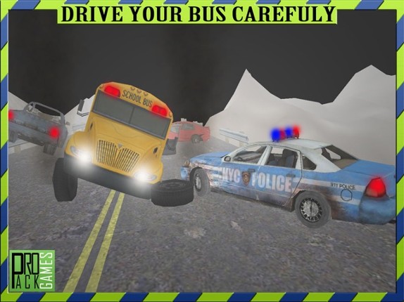 Fast School Bus Driving Simulator 3D Free - Kids pick & drop simulation game free screenshot
