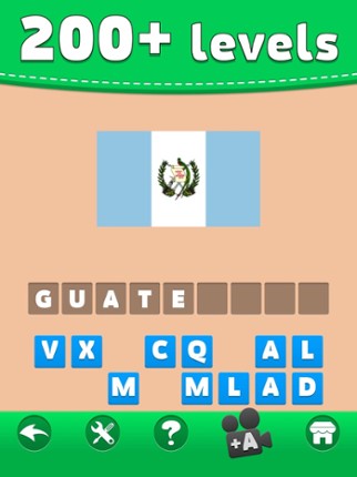 Flags Quiz - Word Puzzle Game Image