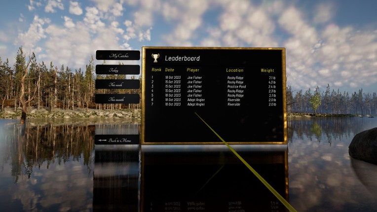 Fly Caster - VR Fly Fishing screenshot