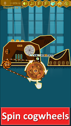 Steampunk Idle Gear Spinner screenshot
